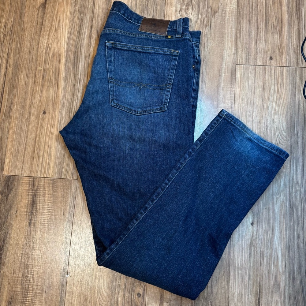 Lucky Brand 221 Original Straight Men’s Blue Jeans Size 36x34 Jeans RN# 80318